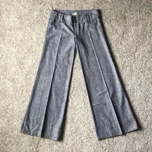 Free People Wide Leg Slacks